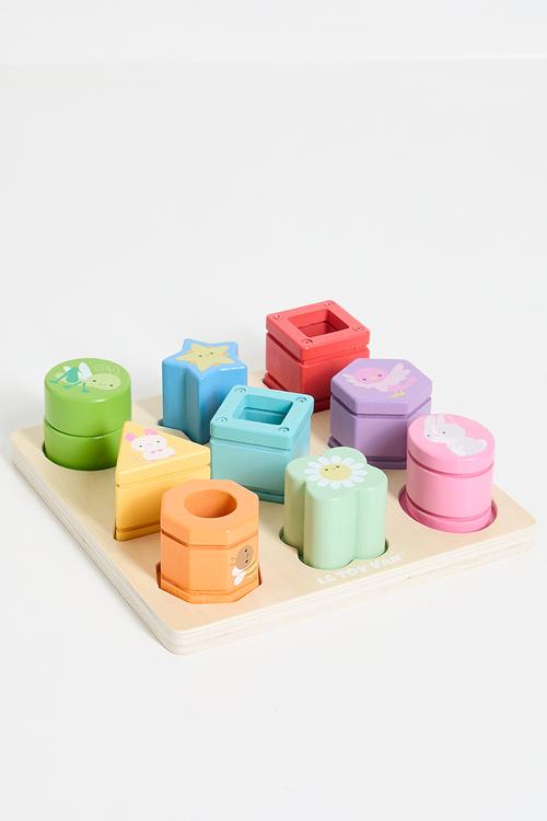 Rainbow Sensory Shape Sorter - multi