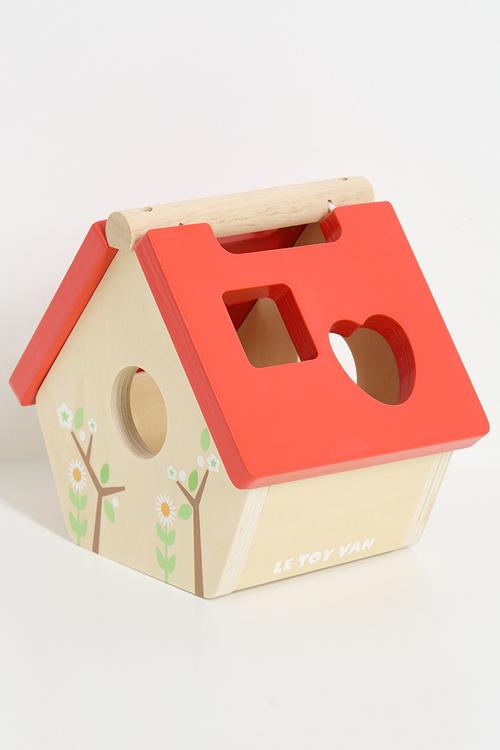 Woodland Bird House Shape Sorter - multi
