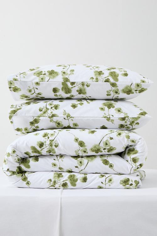 Cotton Blend Talani Floral Duvet Set Fatigue