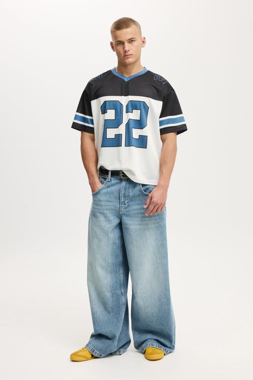 Football Jersey - True Navy/Ecru 22