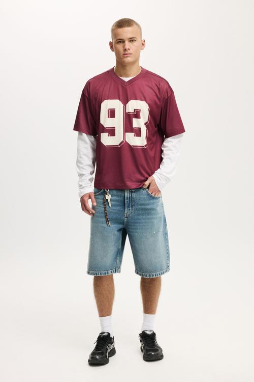 Football Jersey - Burgundy/93
