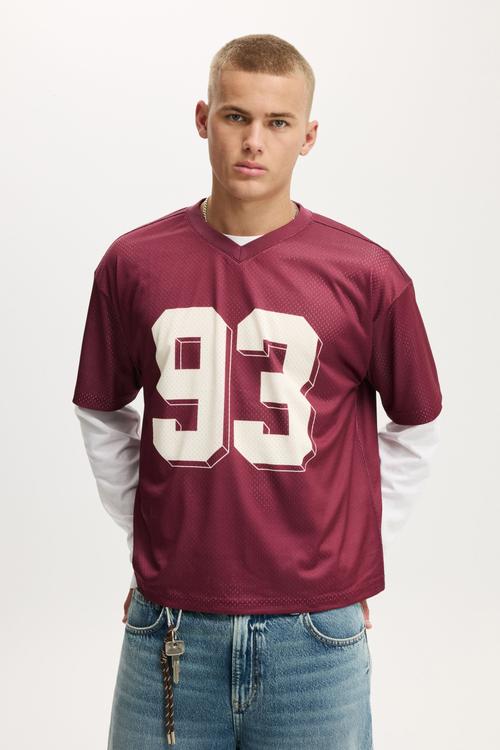 Football Jersey - Burgundy/93
