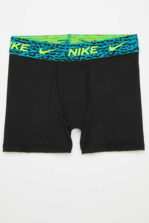 Nike 3-pack animal jacquard waistband boxer briefs - black