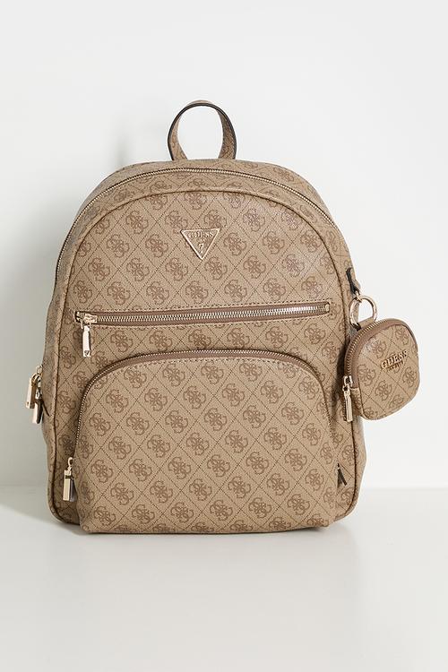Power Play Ii Large Tech Backpack- Latte Logo