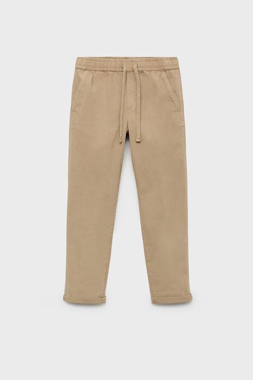 Trousers franky - medium brown