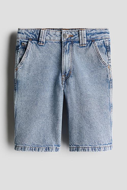 Carpenter denim shorts - denim blue