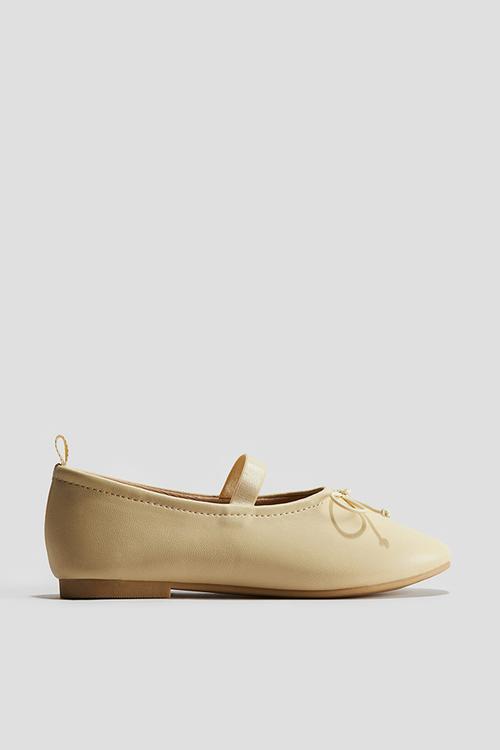 Ballet pumps - light yellow 