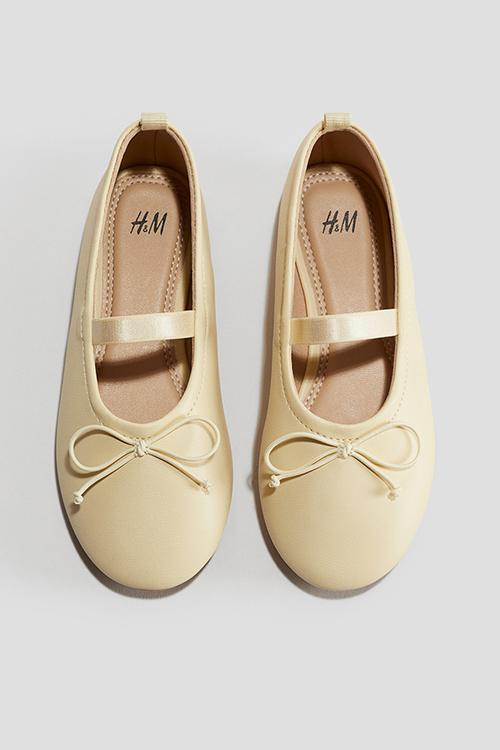 Ballet pumps - light yellow 