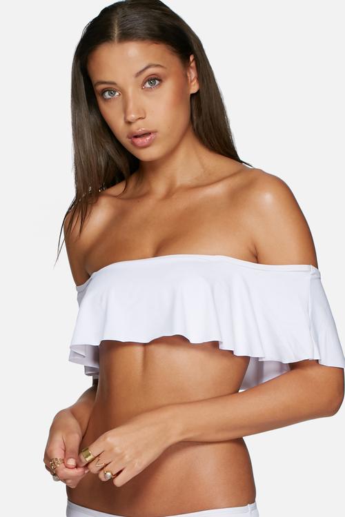 Off the shoulder bikini top