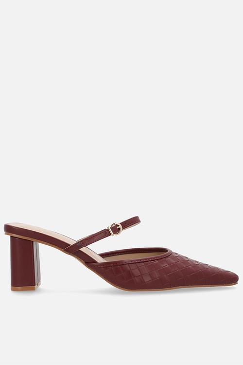 Ajore Block - burgundy