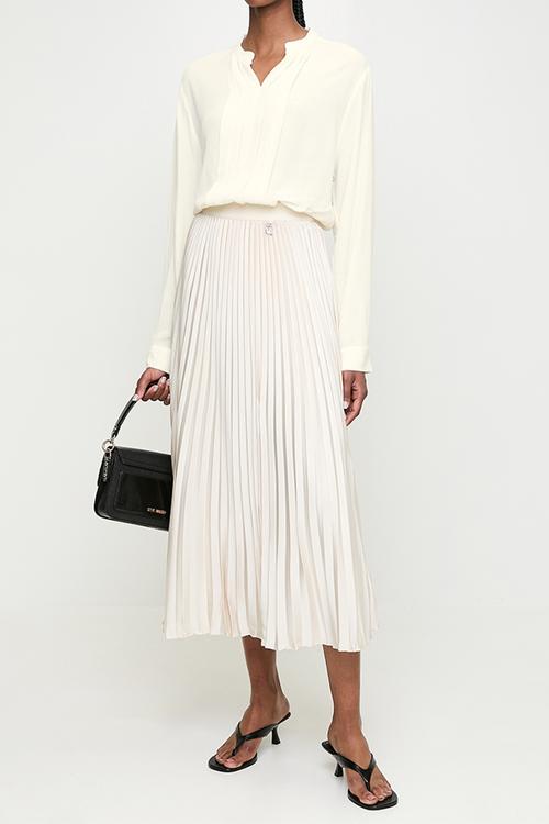 Wmn Gabriella Long Sleeve  Blouse - Off White