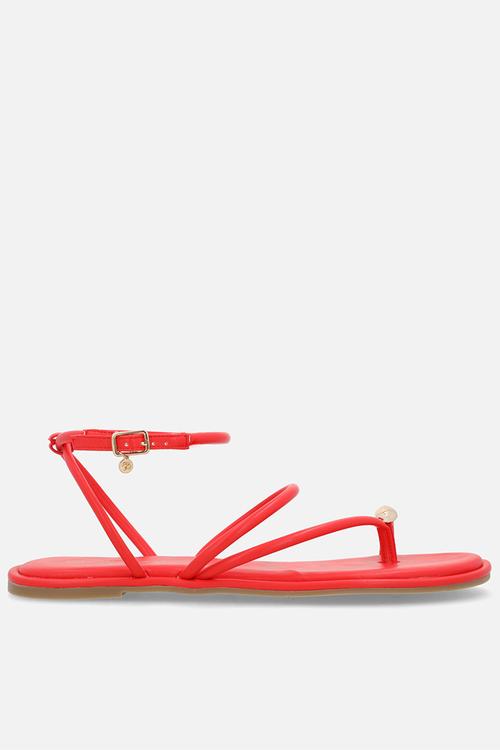 Kali 2 flat sandal - red