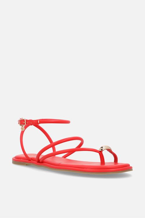 Kali 2 flat sandal - red