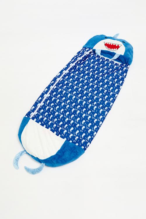 Shark sleeping bag - blue/multi