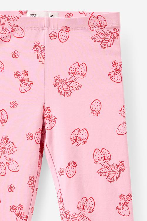Huggie Tights - Marshmallow/Strawberry