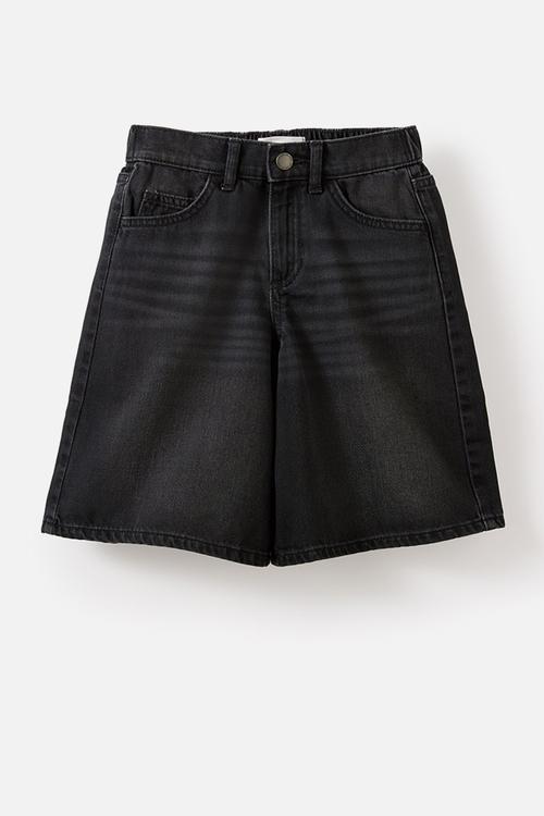 Jayden Denim Jort - Balmoral Black