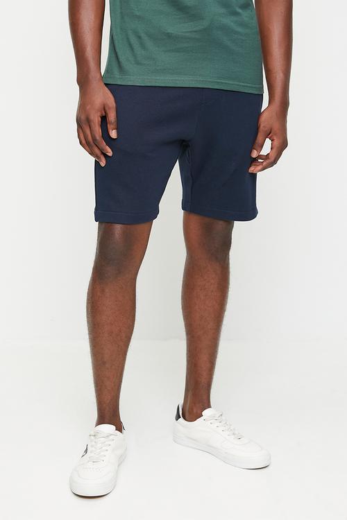 AAKIL  SPORT FLEECE SHORT - NAVY