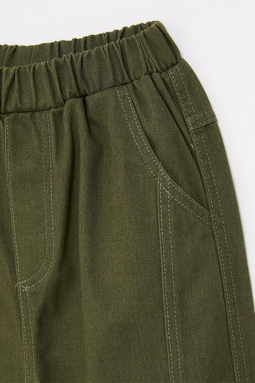 Cuffed pants - corduroy