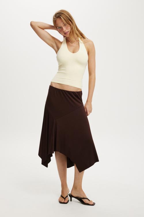 All day v-neck halter - vanilla glow