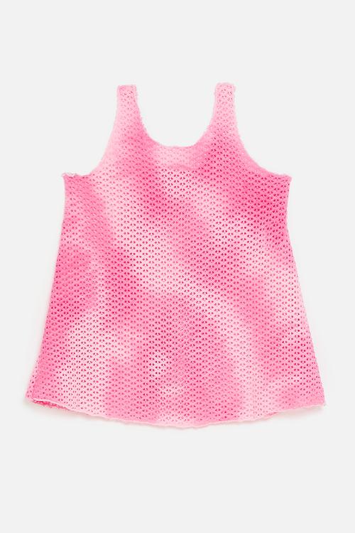 Cover up - pink tie dye