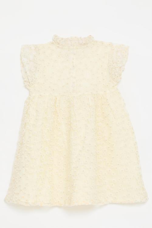 lace dress - white