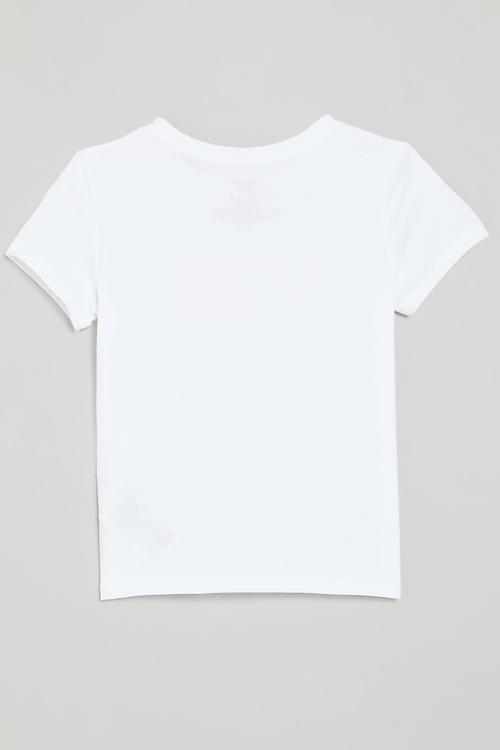 Lvb batwing ss tee - white