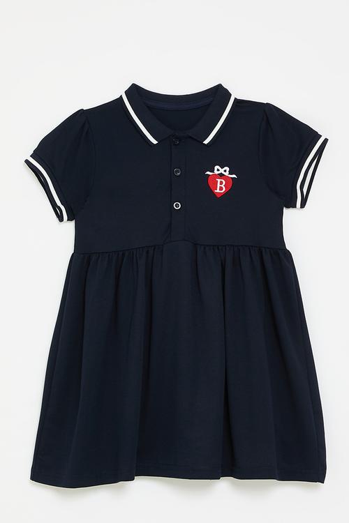 Golfer dress - navy blue