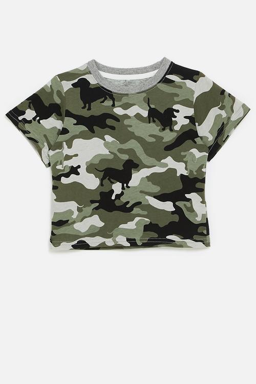 Camo tee - Green