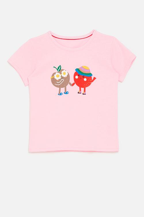 Printed tee - pink