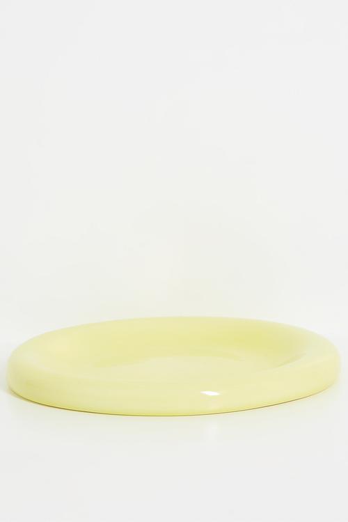 Luna medium plate - Butter Yellow
