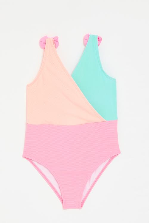 Colourblock swimsuit - multi