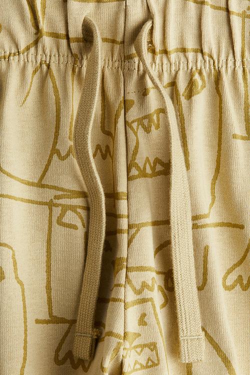 Jersey shorts - dusty yellow lions