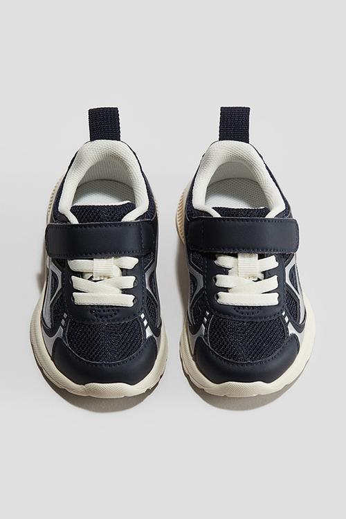 Trainers - navy blue silver-coloured