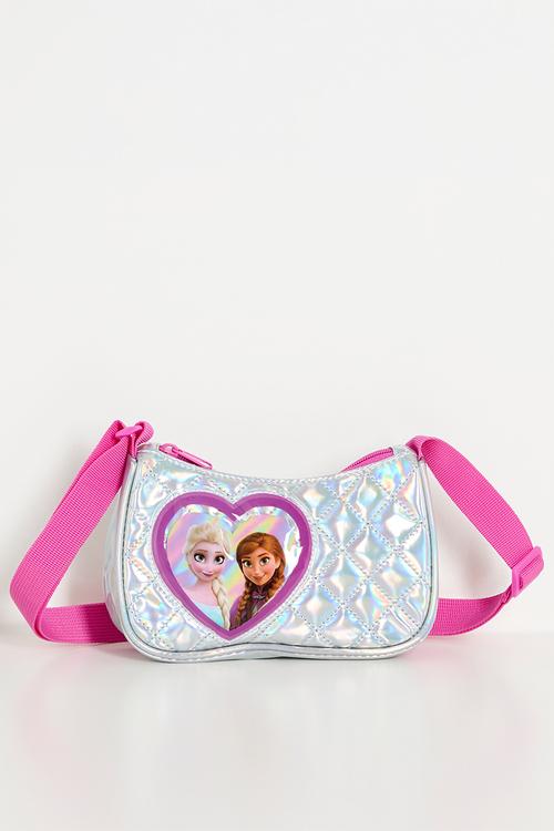 Frozen Quilted Hobo Bag - multi