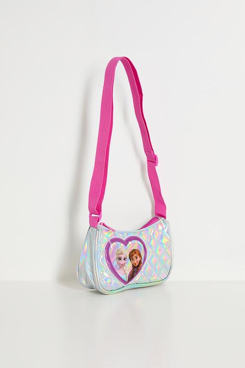 Frozen Quilted Hobo Bag - multi