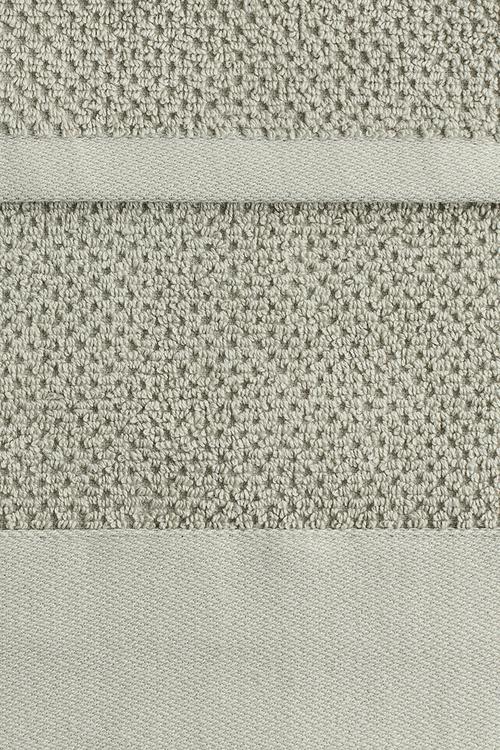 Cotton terry bath towel - sage green 