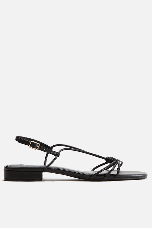 Strappy sandals - black