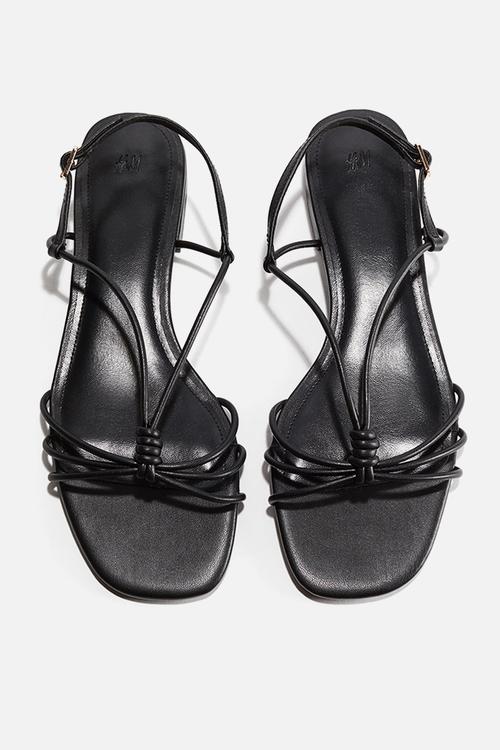 Strappy sandals - black