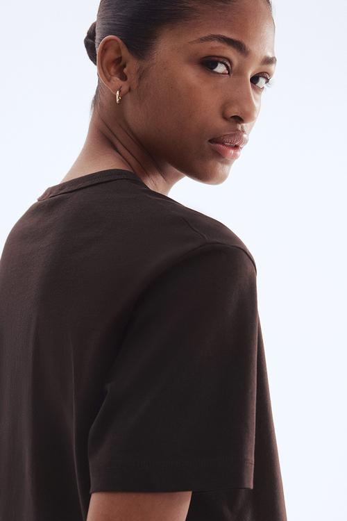 T-shirt - dark brown