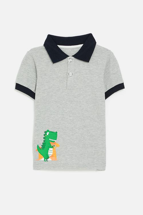 Dino golfer - grey/black