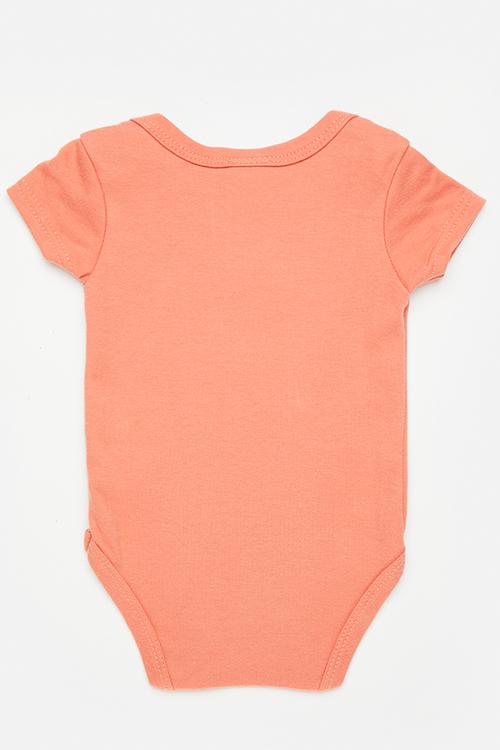 Satin stitched palm tree bodysuit - sienna