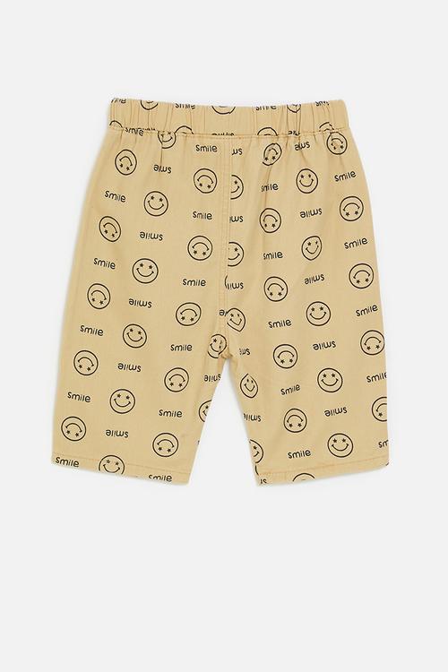 Smiley shorts - beige