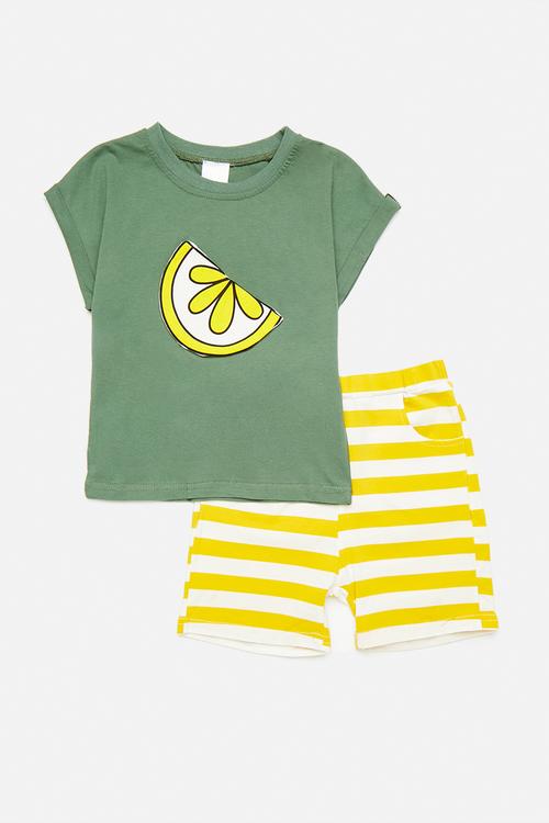 Lemon set - green & yellow