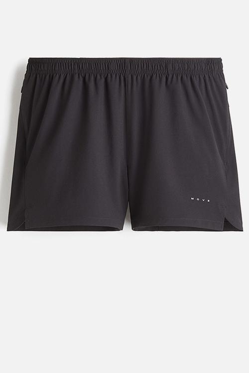 Short running shorts with drymove™ - black