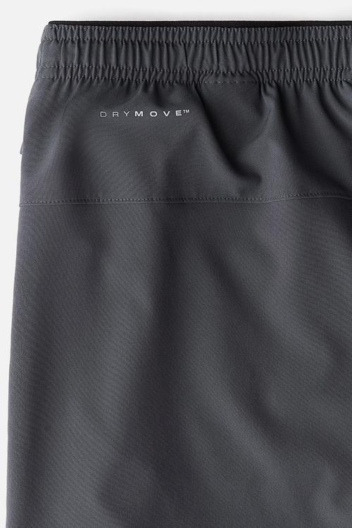 Short running shorts with drymove™ - dark grey