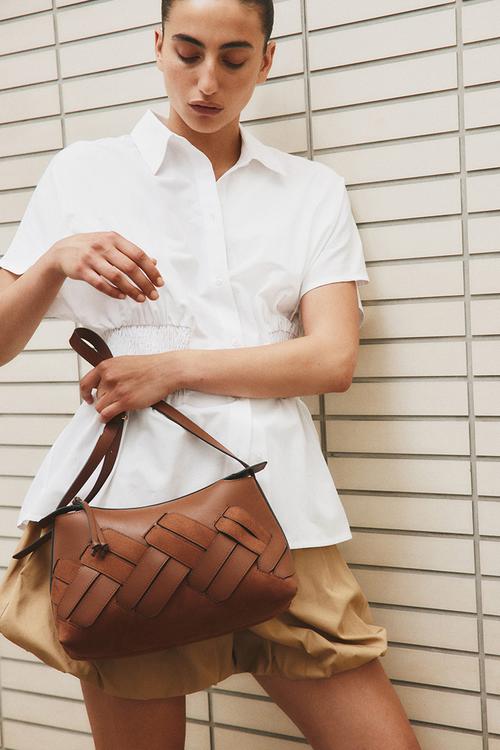 Shoulder bag - brown