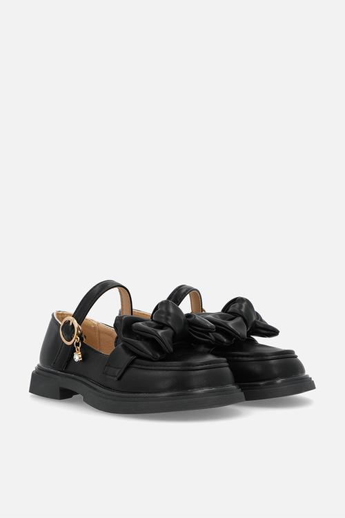 Mary jane with bow - black