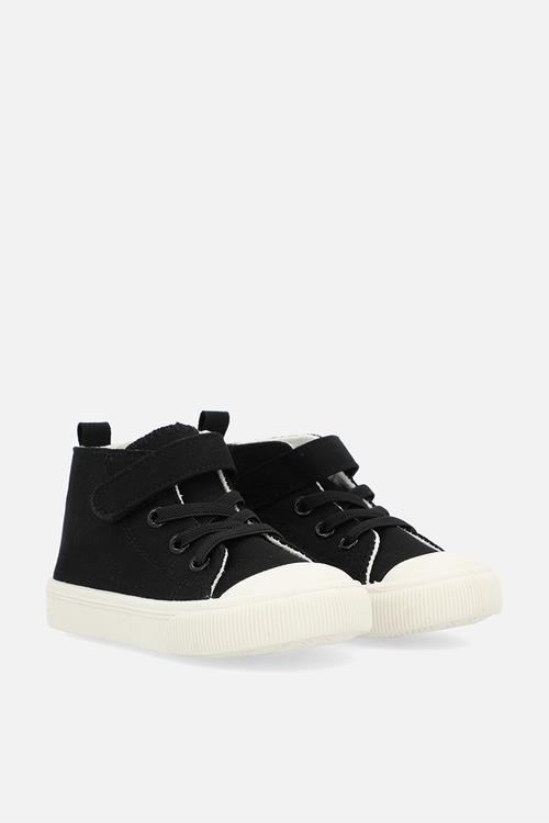 Hi-top sneakers - black