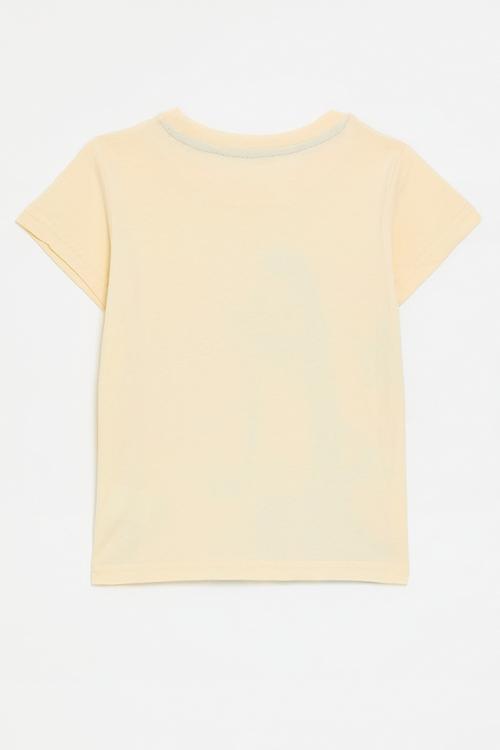 Crew neck tee - ecru
