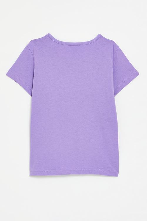 Butterfly graphic tee - purple 